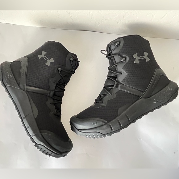 NEW Under Armour Micro G Valsetz Zip military and tactical boots black 14 - Picture 8 of 14